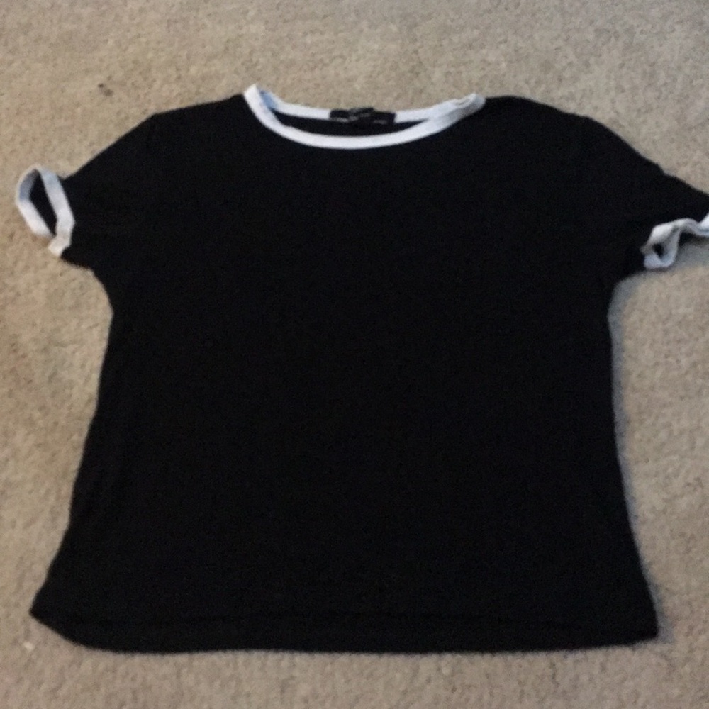 Black Top With Some White